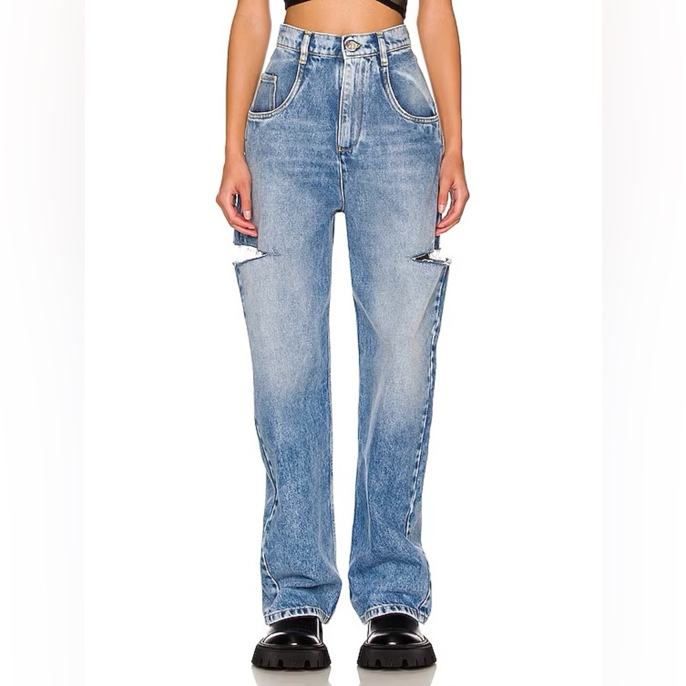 Maison Margiela side slit jeans